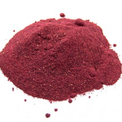 Fleur d'hibiscus en poudre