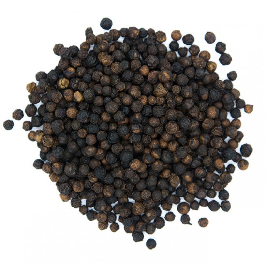 Poivre noir fumé de Tellichery Poivre noir fumé de Tellichery